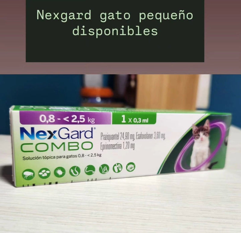 Nexgard combo gato pequeño